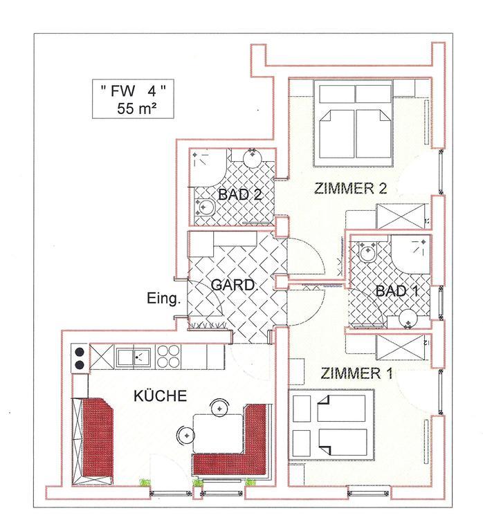 Haus Edring Leilighet Tux Rom bilde